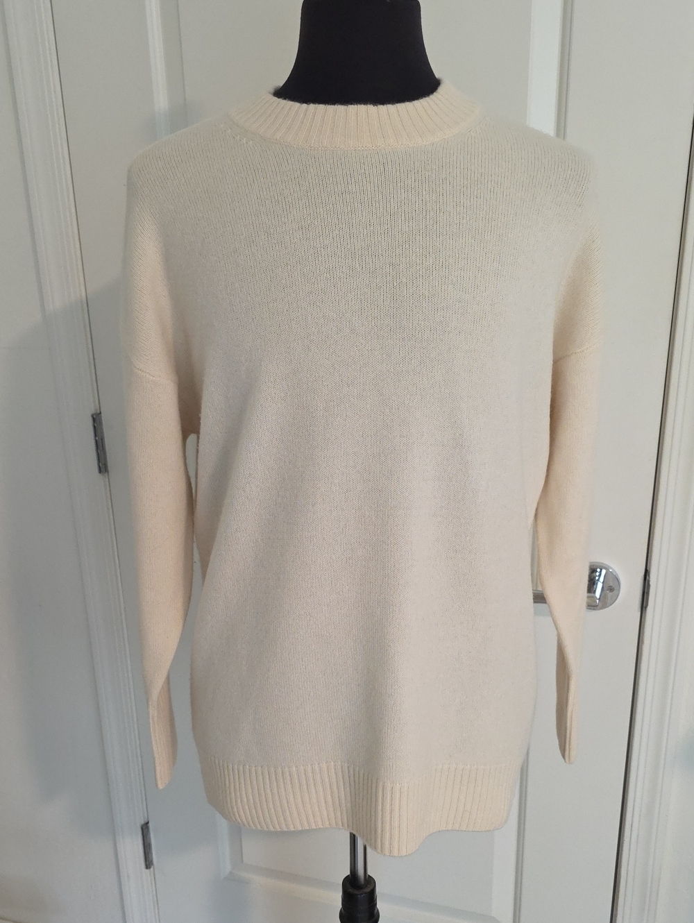 NAADAM Cream Cashmere Sweater